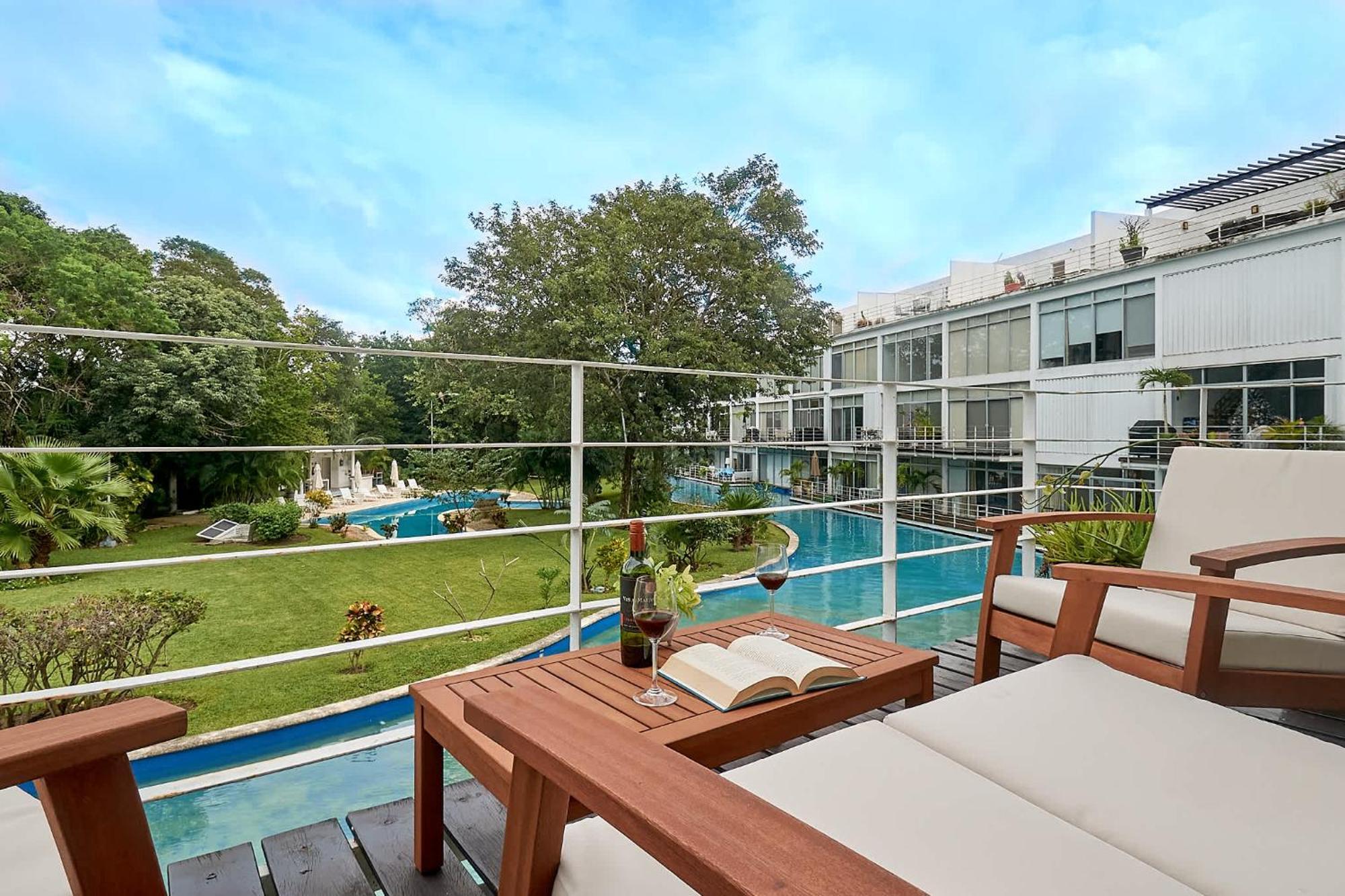 Apartamento Tranquil With Pool Private Terrace And Bbq Playa del Carmen
